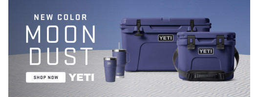 YETI'S NEWEST COLOR: MOON DUST