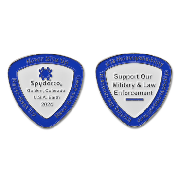 Spyderco Spydercoin 2024 - Military & Law Enforcement