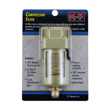 K-T Industries 6-5485 COMPRESSOR FILTER