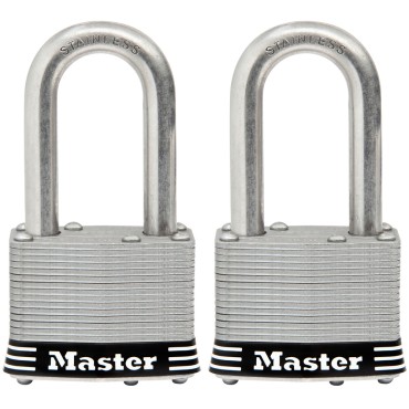 Master Lock 1SSTLFHC 1-3/4 2PK SS PADLOCK