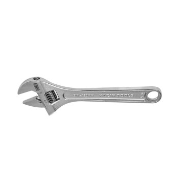 Klein Tools 507-6 6" Adjustable Wrench Extra-Capacity Polished Chrome