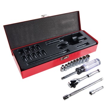 Klein 65500 13-Piece 1/4-Inch Drive Socket Wrench Set