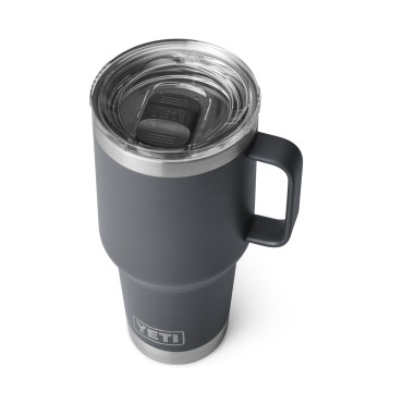 YETI Rambler 30 oz Travel Mug with Stronghold Lid Charcoal