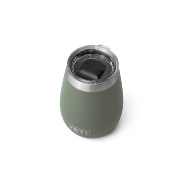 Yeti Rambler 10 oz Wine Tumbler Camp Green