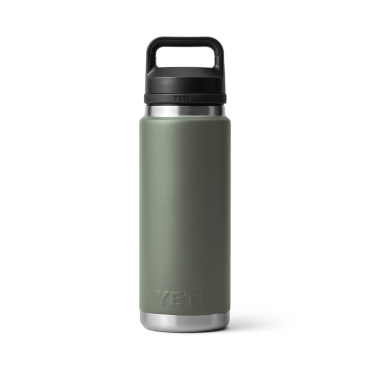 YETI Rambler 26 Oz Bottle with Chug Cap Camp Green