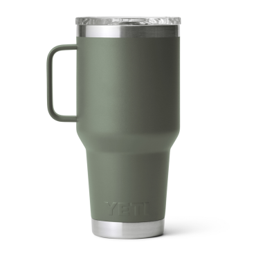 YETI Rambler 30 oz Travel Mug with Stronghold Lid Camp Green