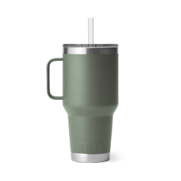 YETI Rambler 35 oz Straw Mug Camp Green