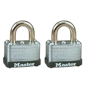 Master Lock 22T TWINPACK LAMINATED PADLOCK