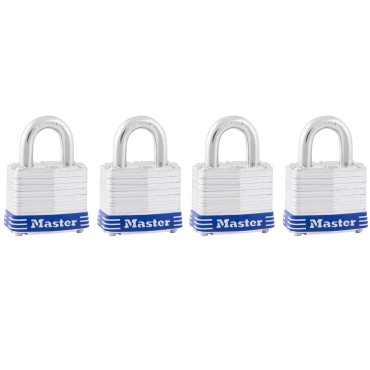 Master Lock 3008D 4PK #3KA PADLOCKS