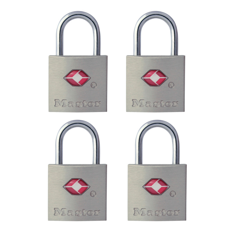 Master Lock 4683Q 4PK TSA LUGGAGE LOCK    