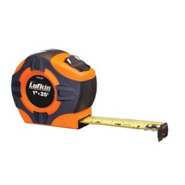 Crescent Lufkin PHV1425DN 1-Inch x 25' Engineers Hi-Viz Orange Tape Measure