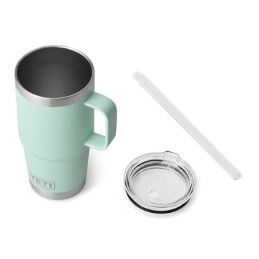 YETI Rambler 25 oz Straw Mug Seafoam