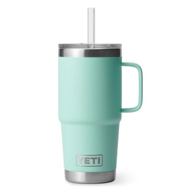 YETI Rambler 25 oz Straw Mug Seafoam