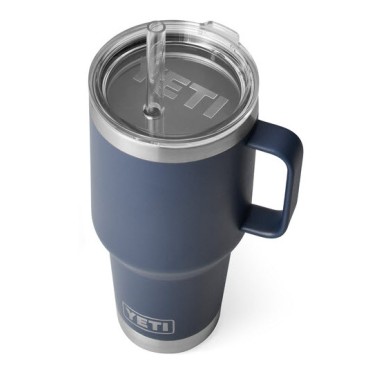 YETI Rambler 35 oz Mug with Straw Lid Navy