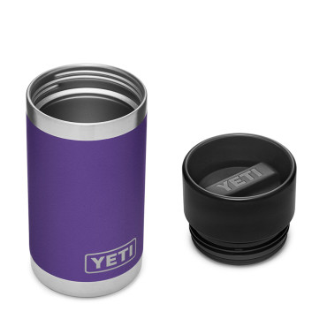 Yeti Rambler Bottle 12 Oz. Peak Purple with Hotshot Cap