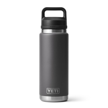 YETI Rambler Bottle 26 oz Charcoal with Chug Cap