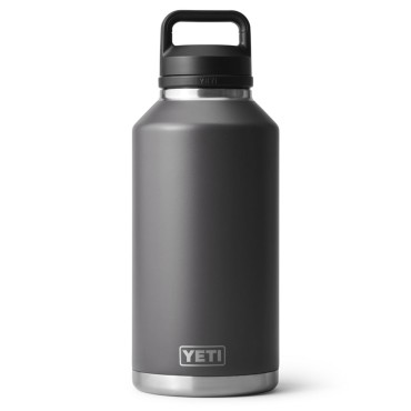 Yeti Rambler Bottle 64 oz Charcoal with Chug Cap