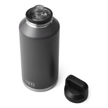 Yeti Rambler Bottle 64 oz Charcoal with Chug Cap