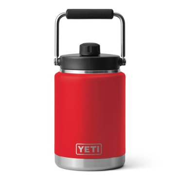 Yeti Rambler Half Gallon Jug Rescue Red