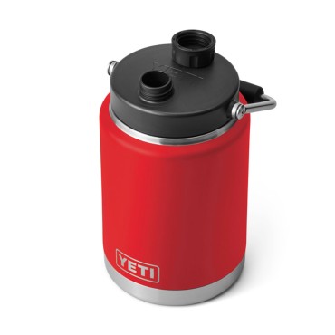 Yeti Rambler Half Gallon Jug Rescue Red