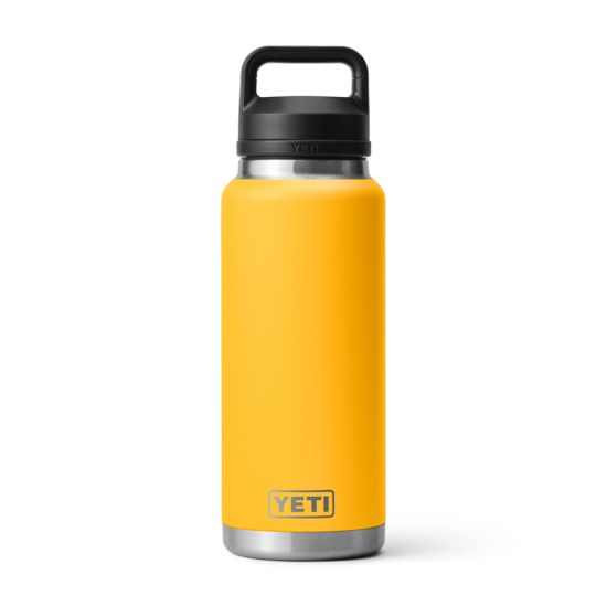 YETI RAMBLER 36OZ BOTTLE WITH CHUG CAP LIMITED EDITION RESCUE RED