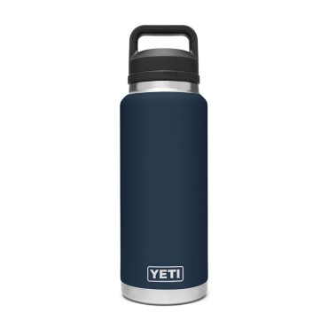 Yeti Rambler Bottle 36 Oz Navy with Chug Cap