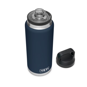 Yeti Rambler Bottle 36 Oz Navy with Chug Cap