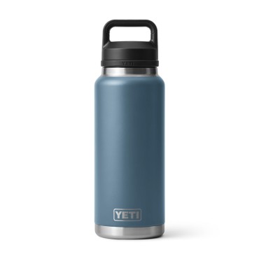 Yeti Rambler Bottle 36 Oz Nordic Blue with Chug Cap