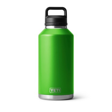 Yeti Rambler Bottle 64 oz Canopy Green with Chug Cap