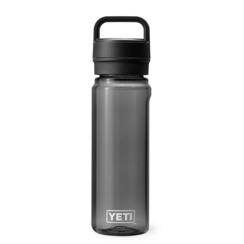 YETI Yonder .75L / 25 oz Water Bottle Charcoal with Yonder Chug Cap
