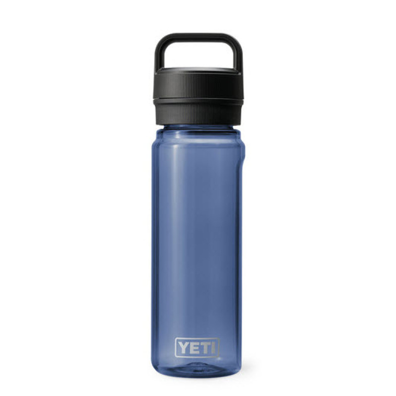 YETI Yonder .75L / 25 oz Water Bottle Navy with Yonder Chug Cap