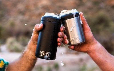 YETI Rambler 16 Oz Colster Tall Can Cooler in Charcoal