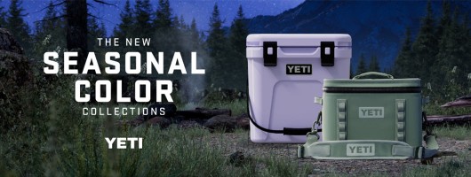 New Yeti Color Collection: Cosmic Lilac & Camp Green