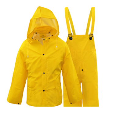 Boss MFG 3PR0300YL 3PC LINED RAINSUIT