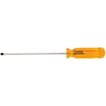 Klein 3/16 inch Cabinet Tip Screwdriver 8-inch Shank