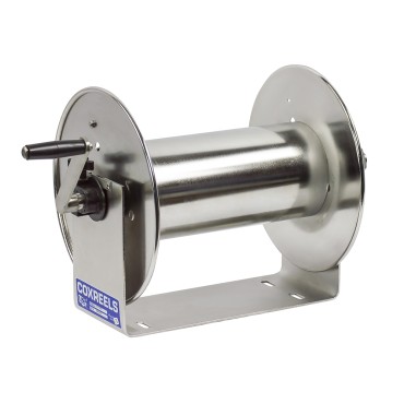 Coxreels 112-4-75-SS Stainless Steel Hand Crank Hose Reel