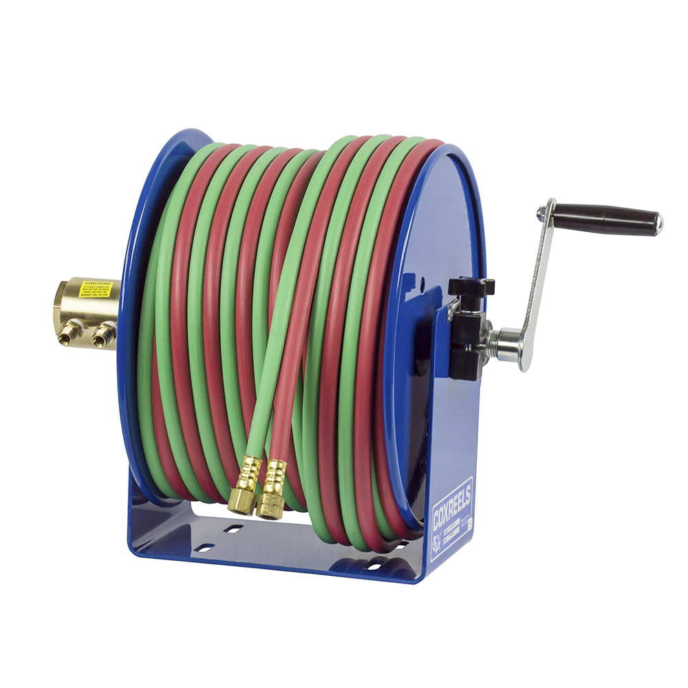 Wylaco Supply  Coxreels 112W-1-50 Hand Crank Welding Hose Reel