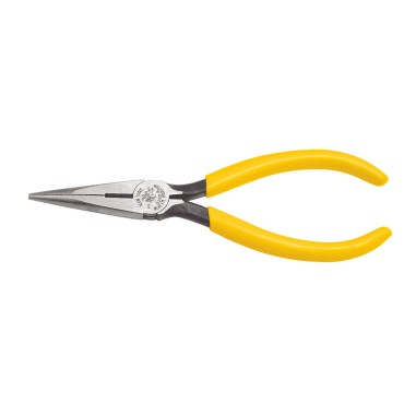 Klein Standard Long-Nose Pliers Side-Cutting 6-Inches