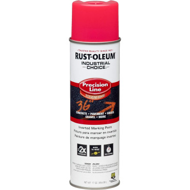 Rust-Oleum 1661838 Fluorescent Pink Marking Paint