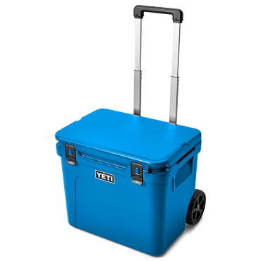 YETI Roadie 60 Wheeled Cooler Big Wave Blue