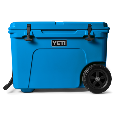 YETI Tundra Haul Wheeled Cooler Big Wave Blue