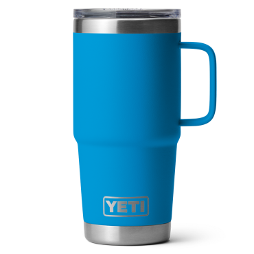 YETI Rambler 20 oz Travel Mug Big Wave Blue