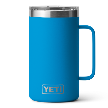 Yeti Rambler 24 oz Mug Big Wave Blue