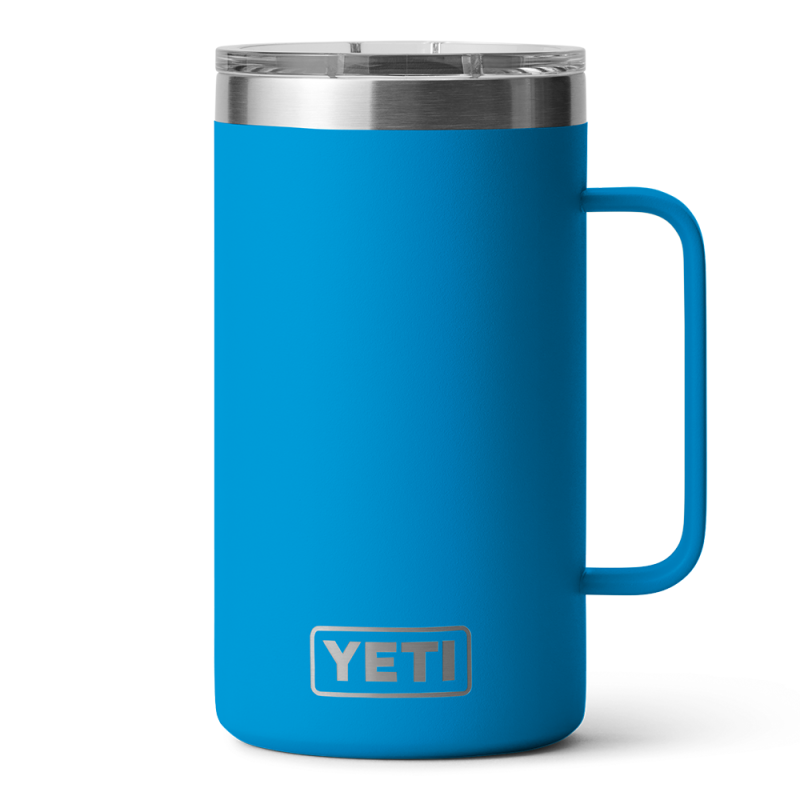 YETI Rambler 24 oz Mug Big Wave Blue