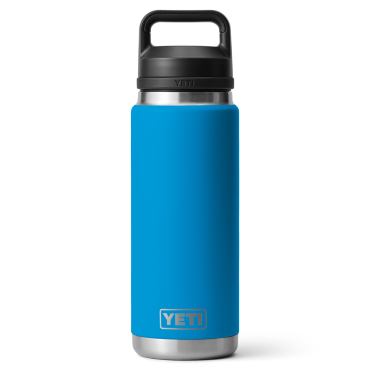 YETI Rambler 26 Oz Bottle with Chug Cap Big Wave Blue