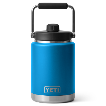 Yeti Rambler Half Gallon Jug Big Wave Blue