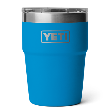 YETI Rambler 16 oz Stackable Tumbler Big Wave Blue