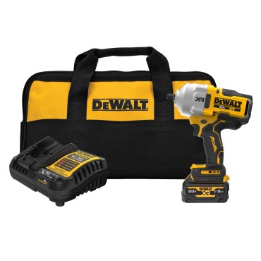 DEWALT 20V MAX* XR® 1/2" High Torque Impact Wrench with Hog Ring Anvil Kit