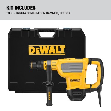 DEWALT 1-3/4" SDS Max Combination Rotary Hammer Kit D25614K