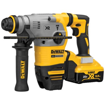 DEWALT 20V MAX* XR Cordless 1-1/8" SDS PLUS L-Shape Rotary Hammer Kit